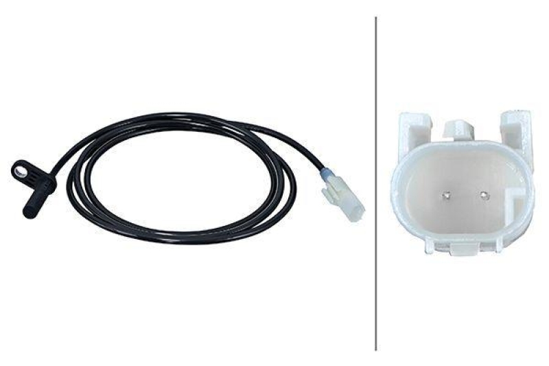 HELLA Sensor, Raddrehzahl 6PU 358 218-221