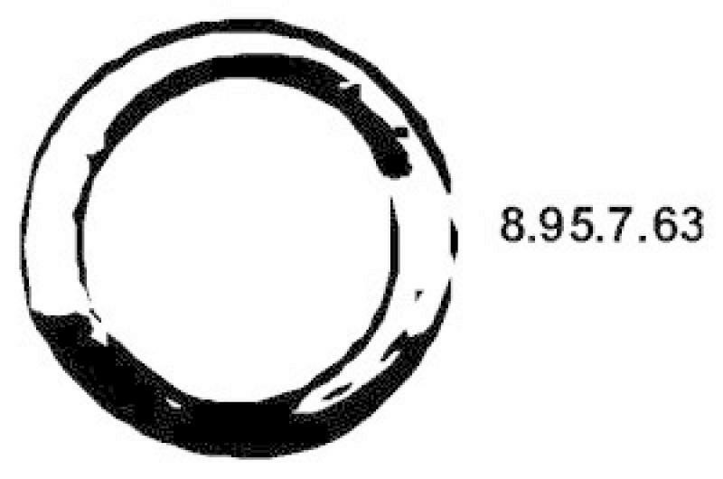EBERSPÄCHER Seal Ring, exhaust pipe