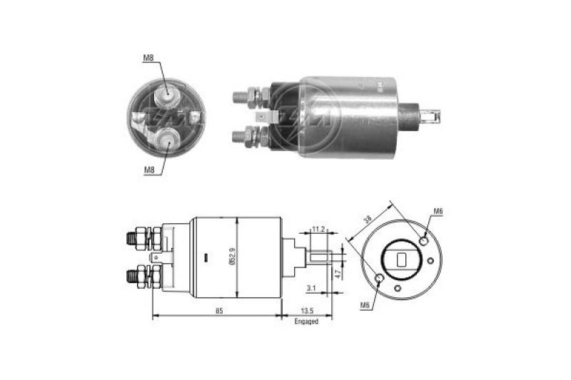ERA Magnetschalter für Starter / Anlasser