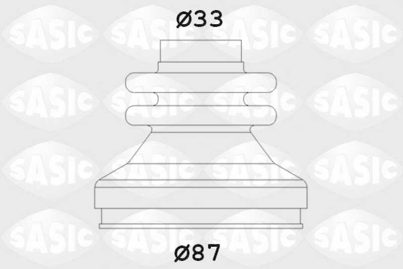 SASIC Bellow Kit, drive shaft