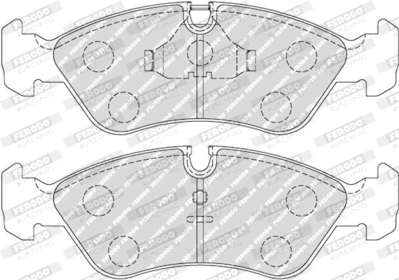 FERODO RACING Bremsbelagsatz, Scheibenbremse