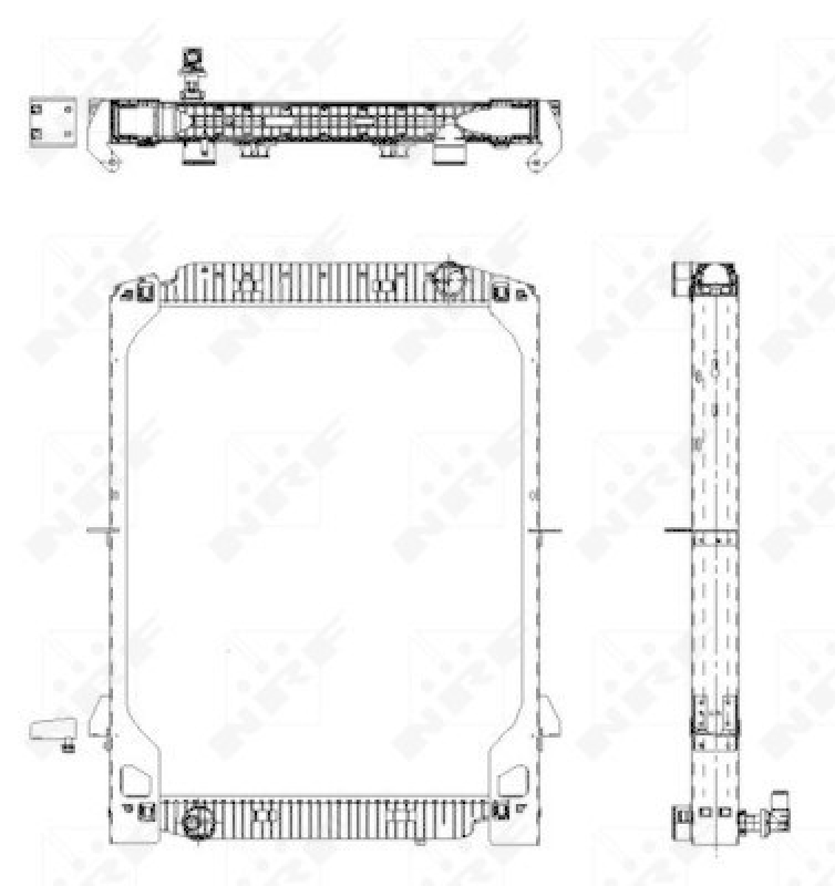 NRF Radiator, engine cooling