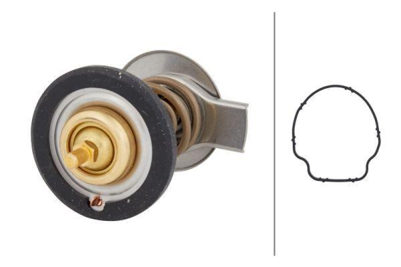 HELLA Thermostat für Kühlmittel / Kühlerthermostat 8MT 354 777-921