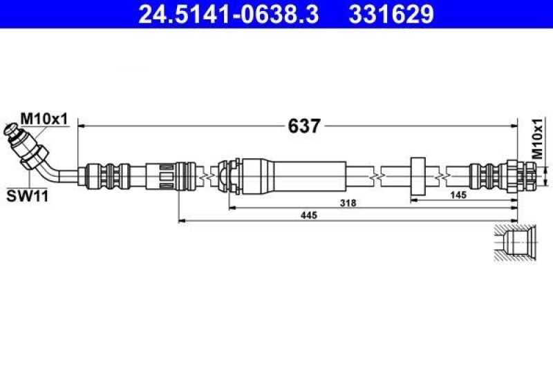ATE Brake Hose