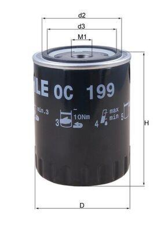 MAHLE Oil Filter