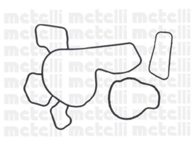 METELLI Water Pump, engine cooling