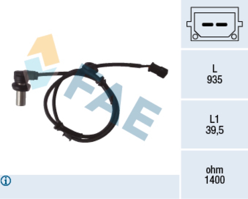 FAE Sensor, Raddrehzahl