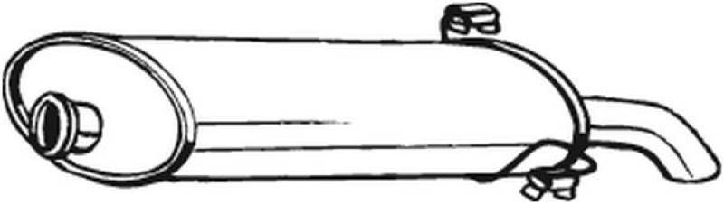 BOSAL Rear Muffler
