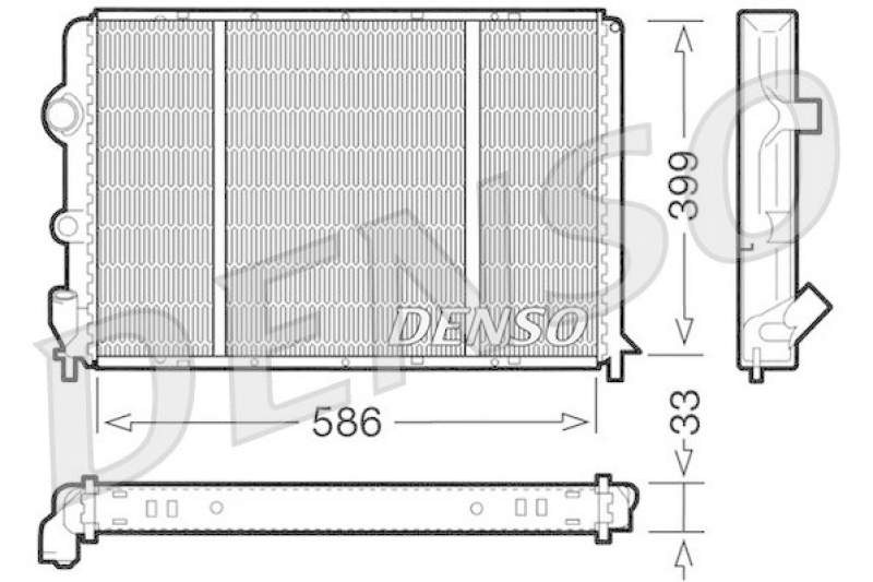 DENSO Kühler, Motorkühlung