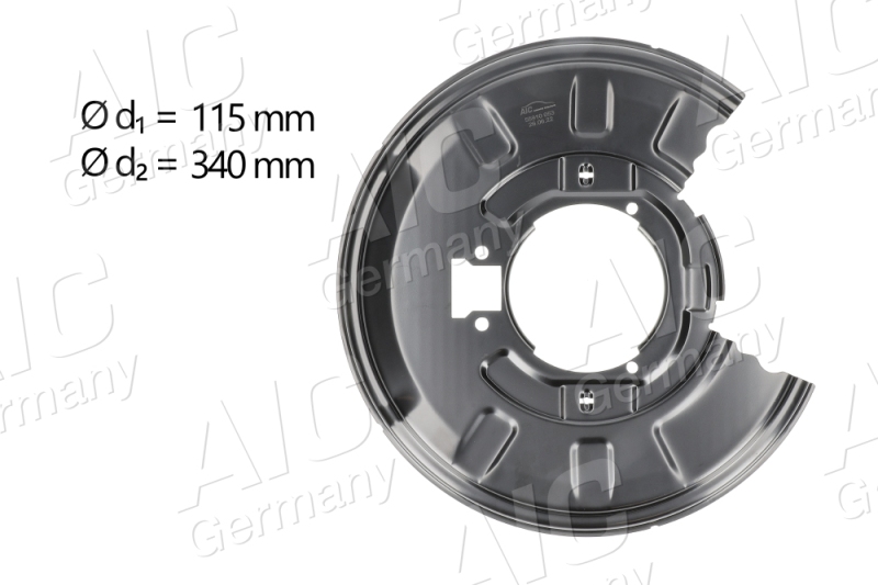 AIC Spritzblech, Bremsscheibe Original AIC Quality 55910