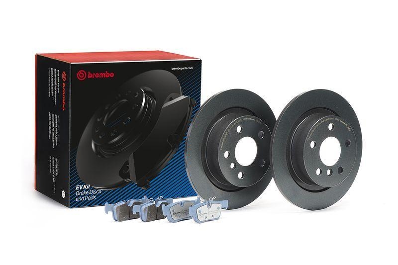 Brembo Bremsensatz Bremsscheiben Ø280mm + Beläge hinten passend f...