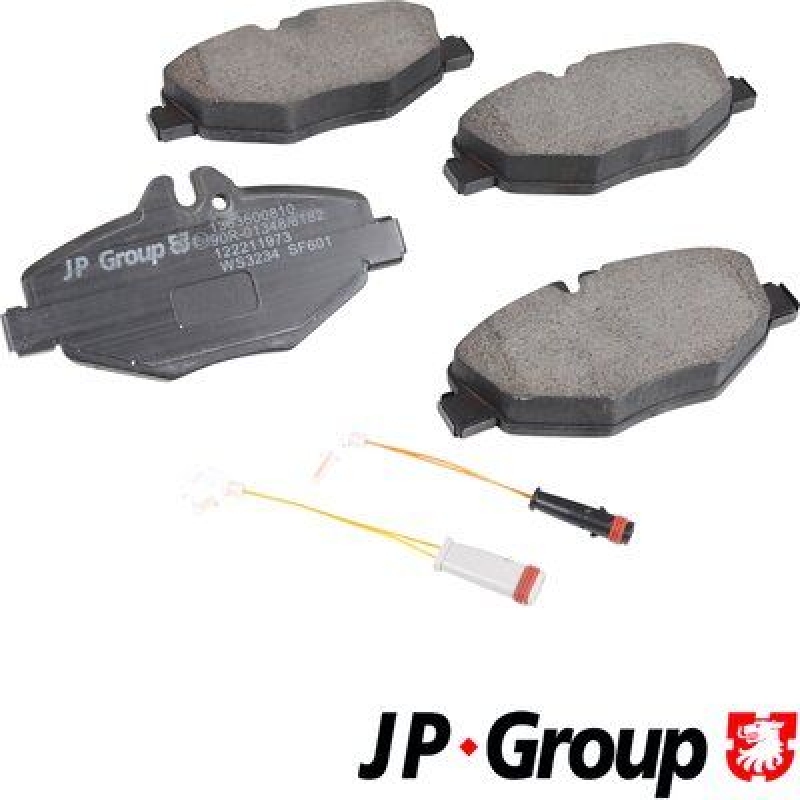 JP GROUP Brake Pad Set, disc brake JP GROUP