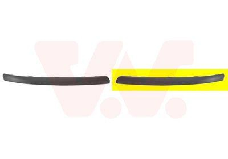 VAN WEZEL Zier-/Schutzleiste, Sto&szlig;f&auml;nger ** Equipart ** 1829581