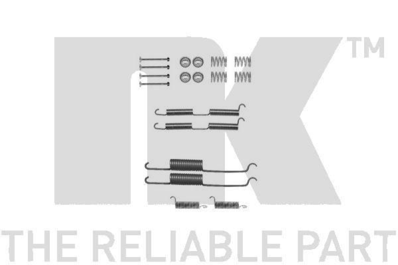 Zubeh&ouml;rsatz Bremsbacken Trommelbremse Montagesatz 7939687