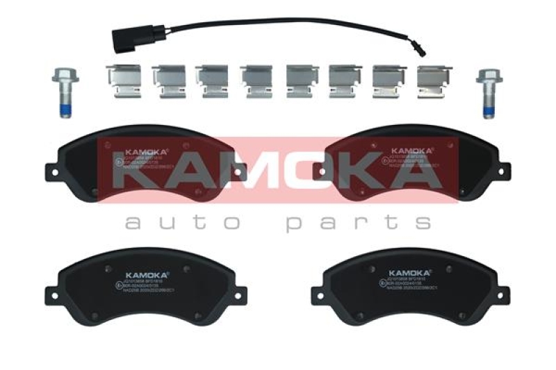 KAMOKA Bremsbelagsatz, Scheibenbremse JQ1013858