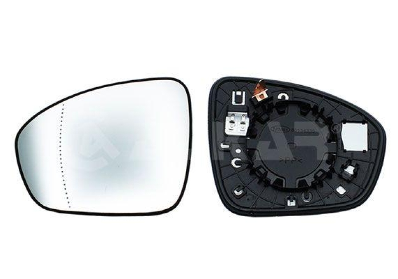 ALKAR Spiegelglas, Außenspiegel 6471343