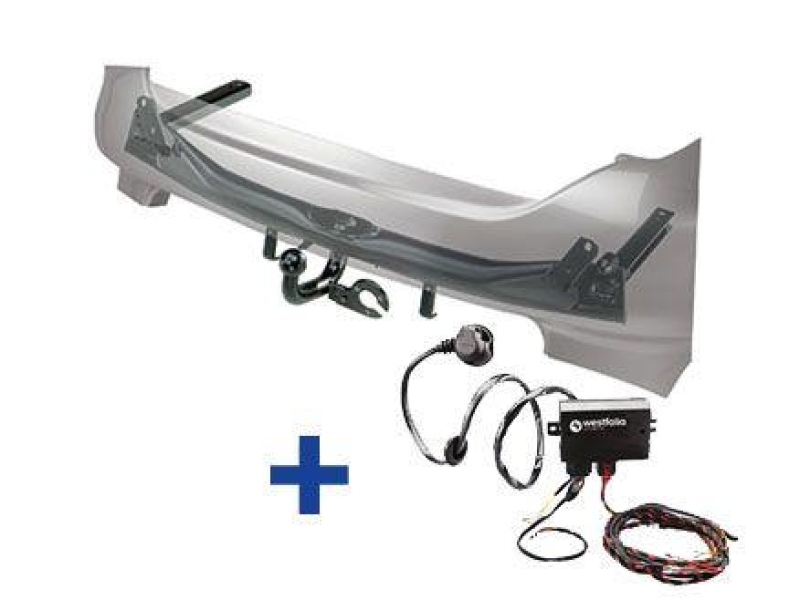 WESTFALIA Anhängerkupplung Anhängevorrichtung KIT F10