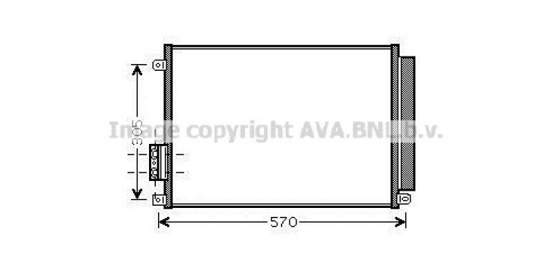 AVA QUALITY COOLING Kondensator, Klimaanlage