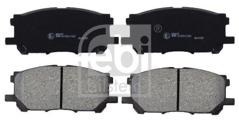 FEBI BILSTEIN Bremsbelagsatz, Scheibenbremse 170294
