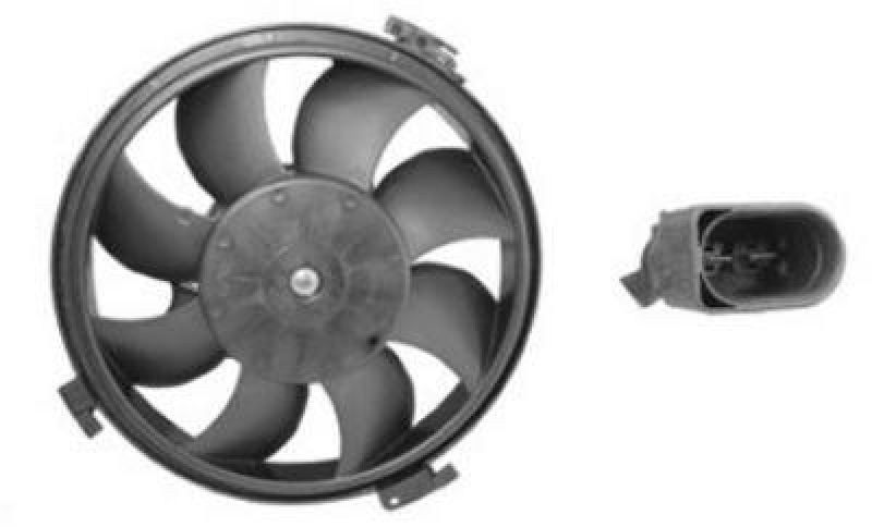 VAN WEZEL Fan, radiator