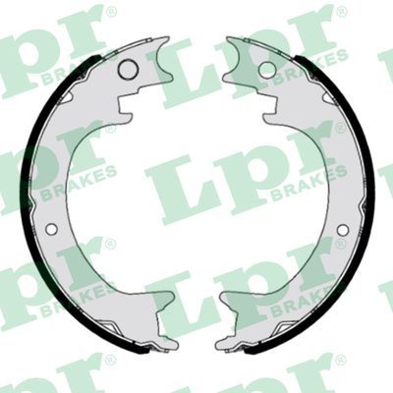 LPR Brake Shoe Set, parking brake