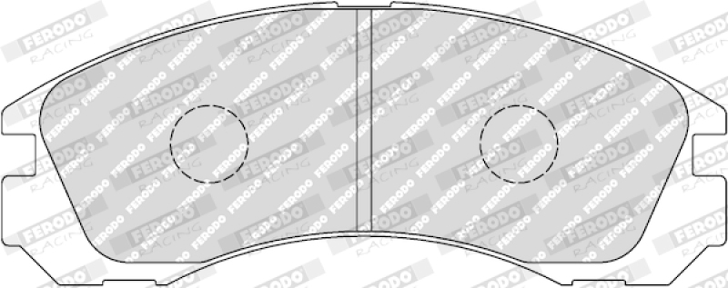 FERODO RACING Bremsbelagsatz, Scheibenbremse