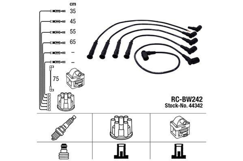 NGK Ignition Cable Kit