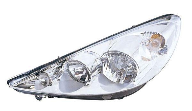 1x Hauptscheinwerfer H7 H1 Rechts passend für Peugeot 206+ 1.1 1.4 HDi e...