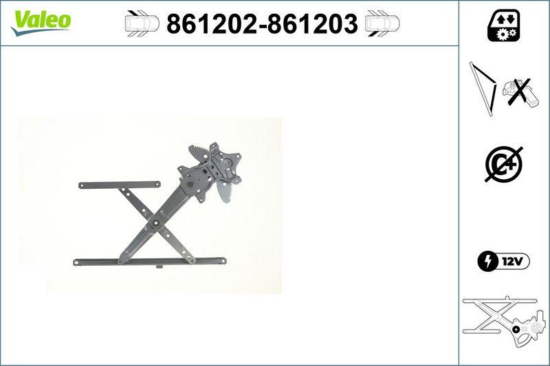 VALEO Fensterheber 861202
