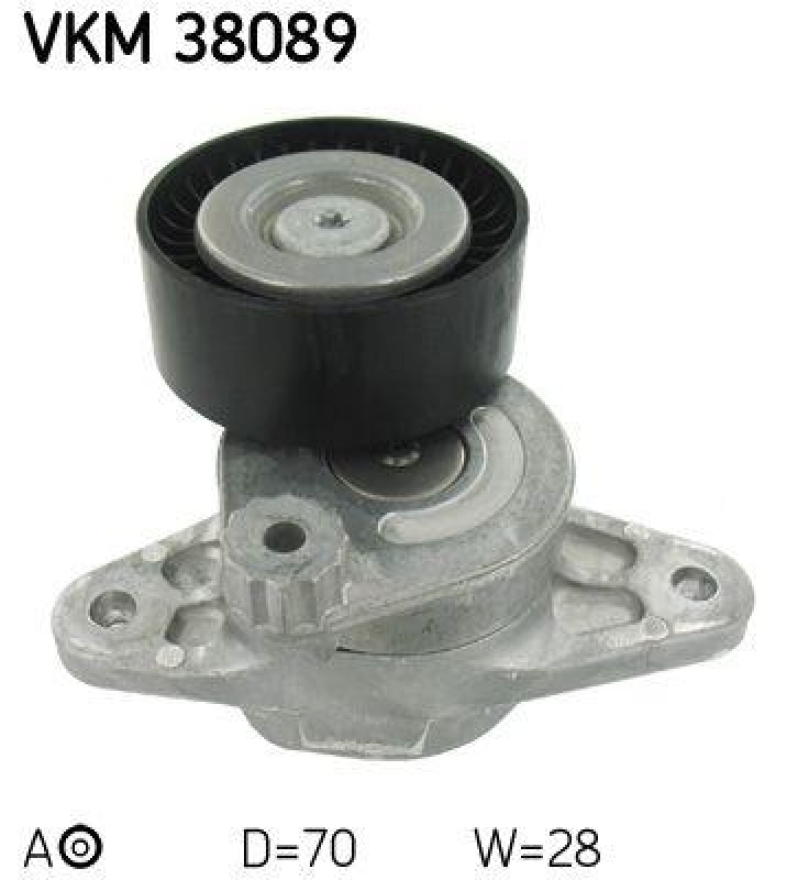 SKF Riemenspanner, Keilrippenriemen VKM 38089