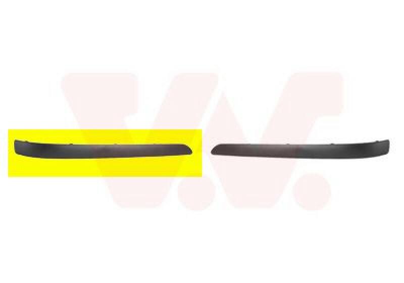 VAN WEZEL Zier-/Schutzleiste, Sto&szlig;f&auml;nger 649553