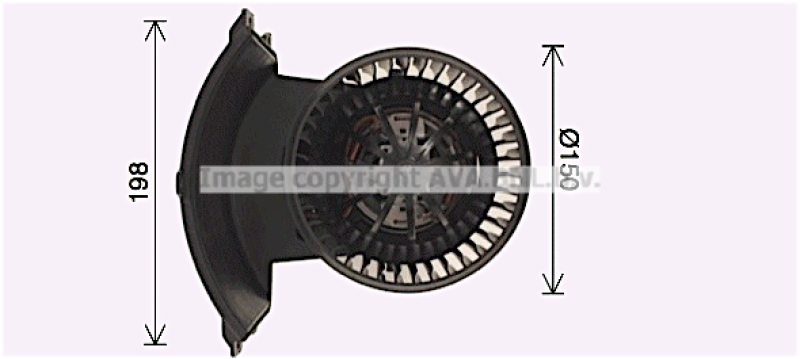 AVA QUALITY COOLING Innenraumgebläse