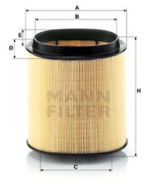 MANN-FILTER Luftfilter