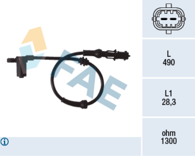 FAE Sensor, Raddrehzahl