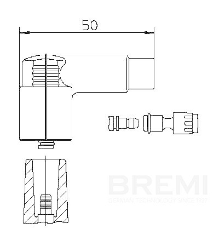 BREMI Plug, coil