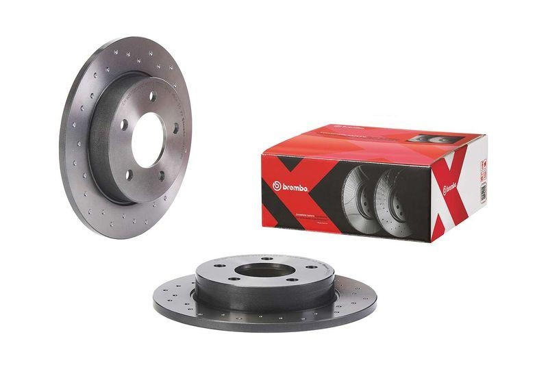 2x BREMBO Bremsscheibe XTRA LINE - Xtra 08.A029.1X