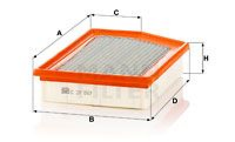 MANN-FILTER Luftfilter