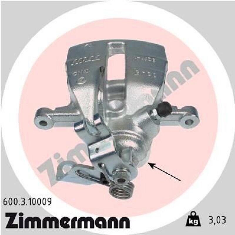 2x Zimmermann Bremssattel