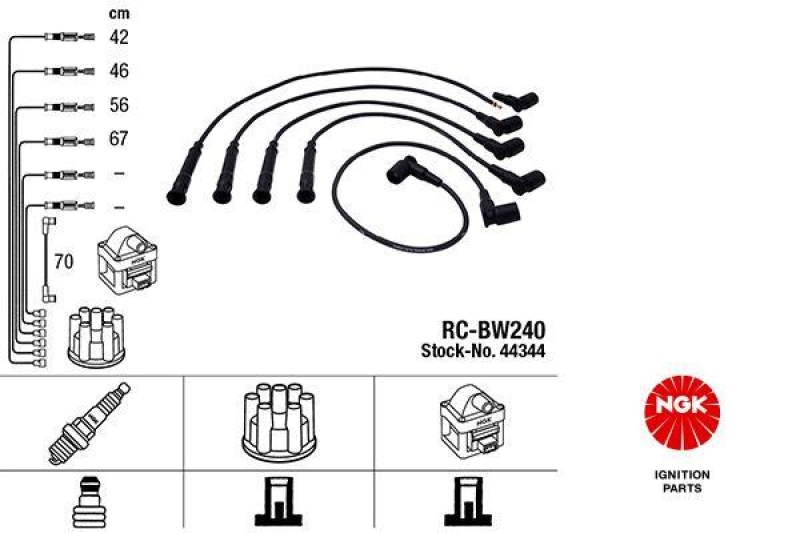 NGK Ignition Cable Kit