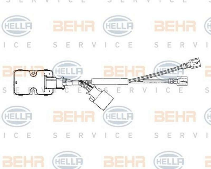 HELLA Regulator, passenger compartment fan