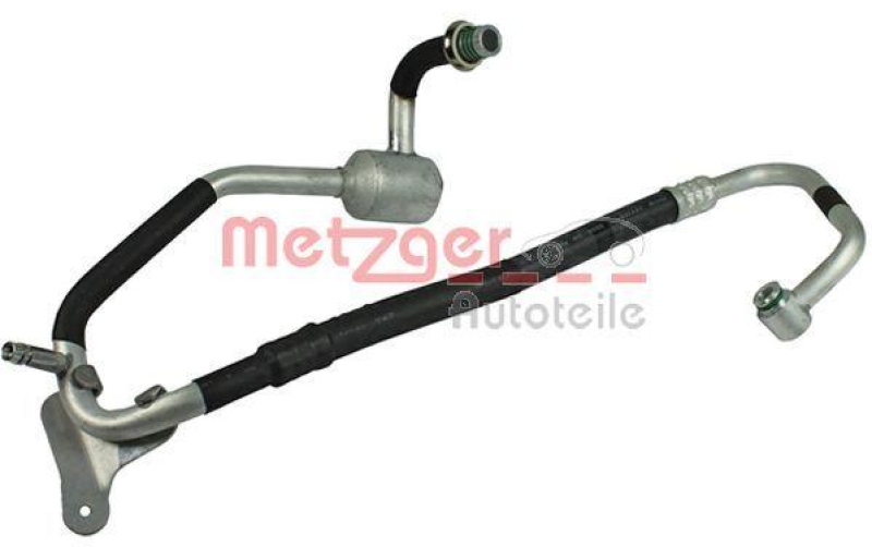 METZGER High-/Low Pressure Line, air conditioning