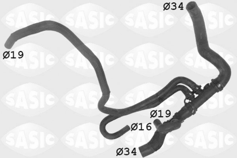 SASIC Radiator Hose