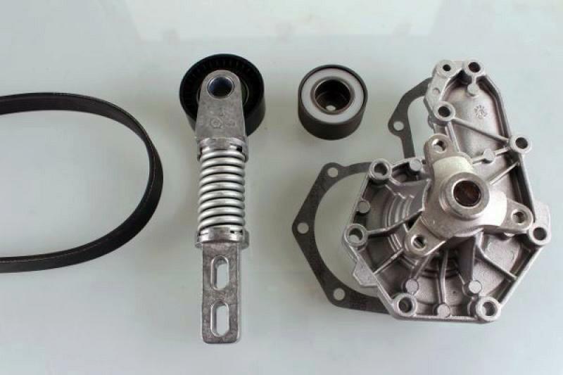 GK Water Pump + V-Ribbed Belt Kit