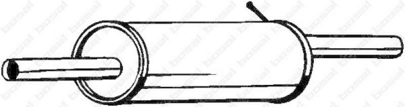 BOSAL Endschalld&auml;mpfer 200-077
