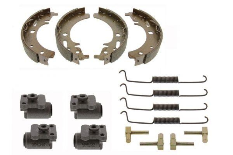 MAPCO Brake Set, drum brakes