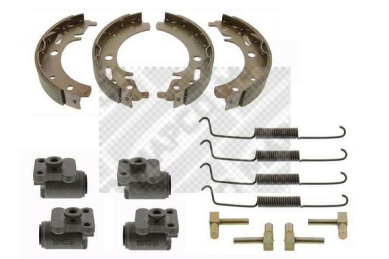 MAPCO Brake Set, drum brakes