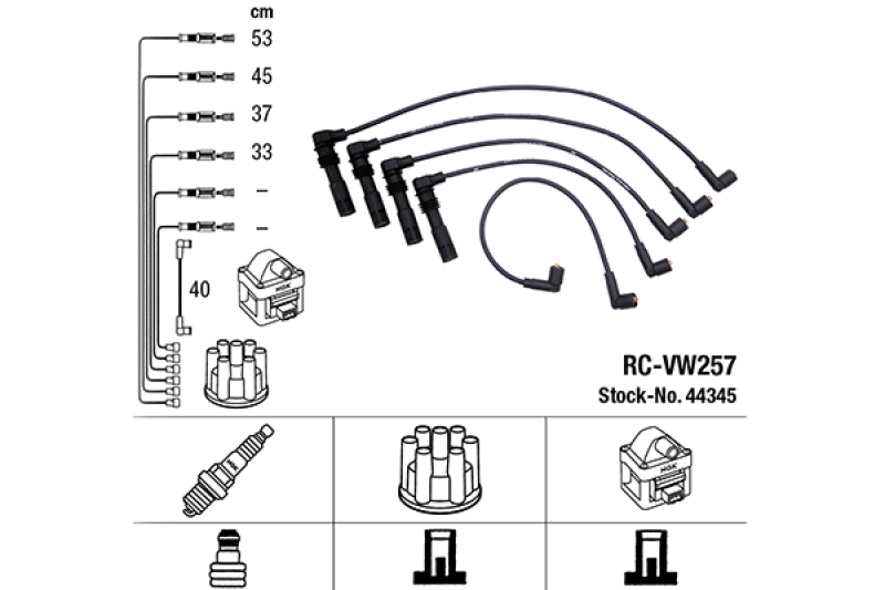 NGK Ignition Cable Kit