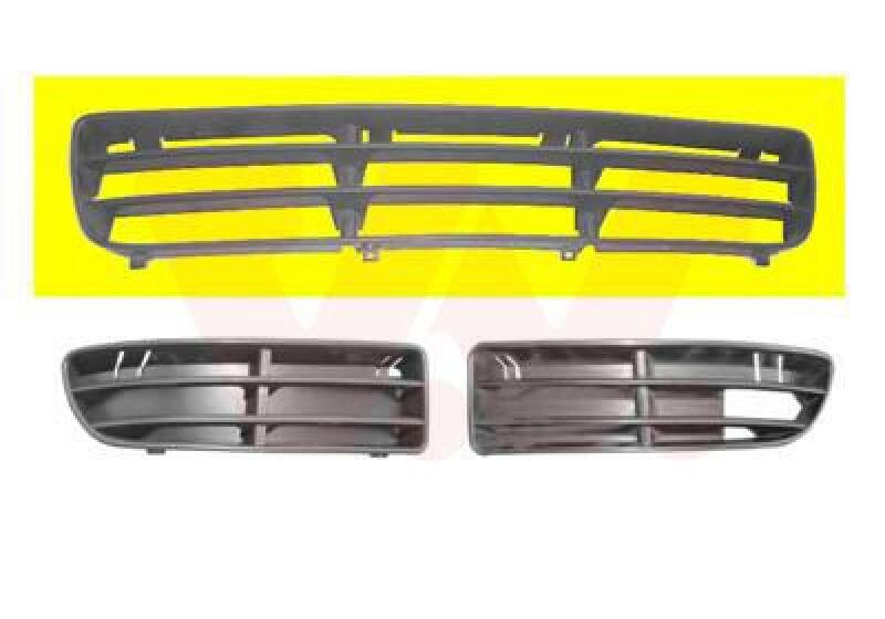 VAN WEZEL Ventilation Grille, bumper