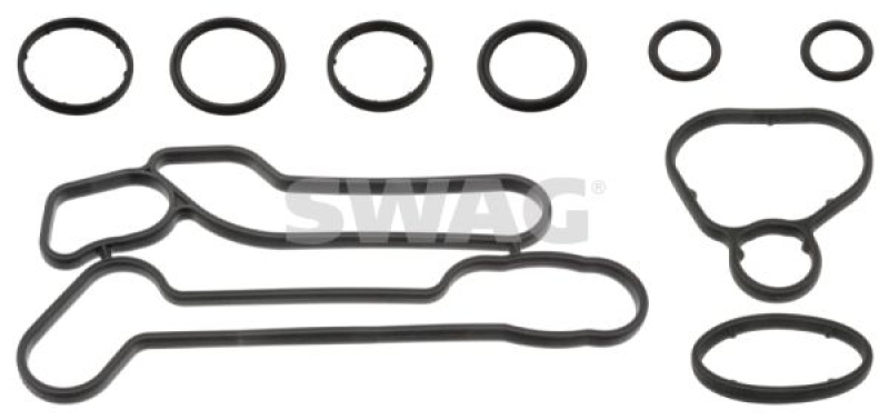 SWAG Gasket Set, oil cooler