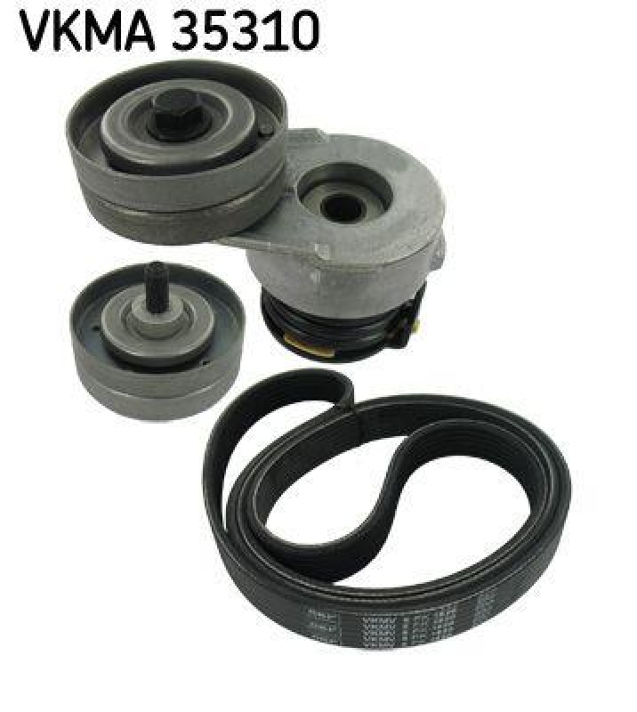 SKF Keilrippenriemensatz VKMA 35310